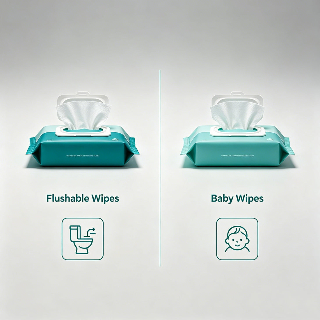 Flushable Wipes vs Baby Wipes: What’s the Difference?