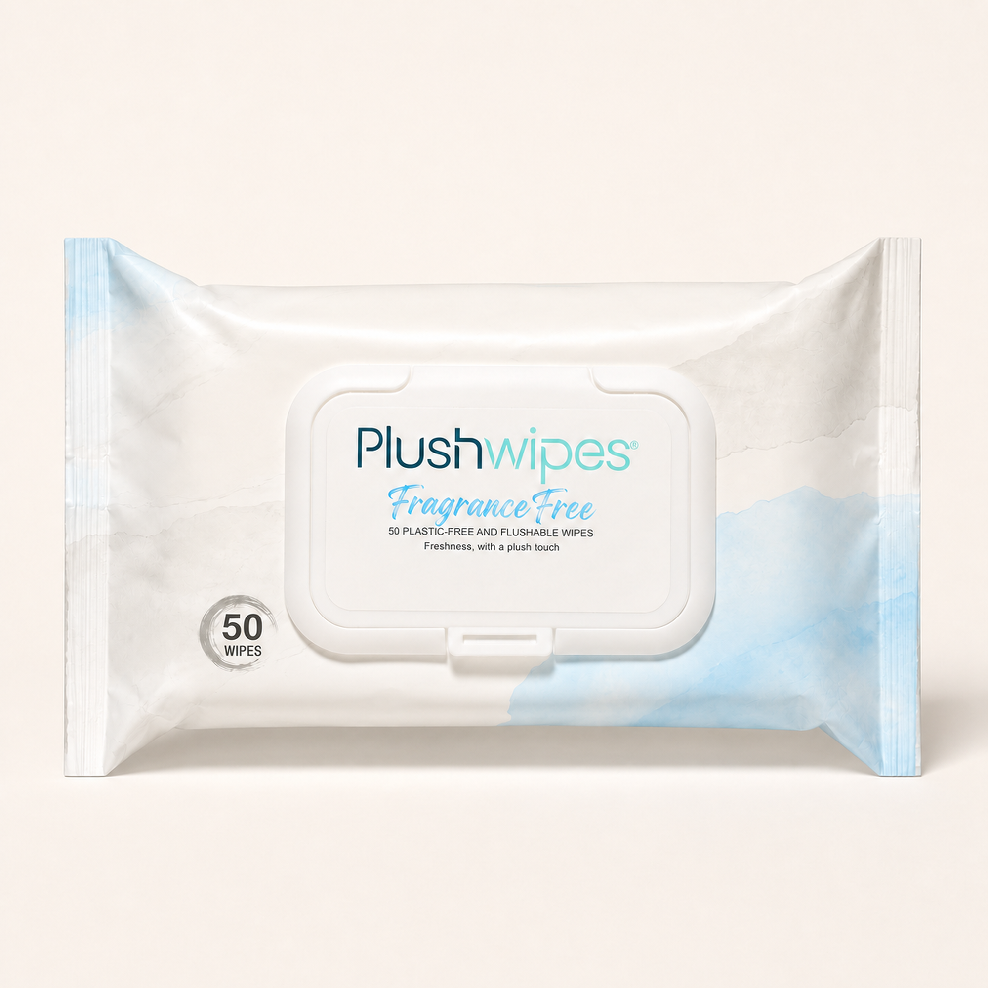 Plushwipes Everyday Flushable Wipes